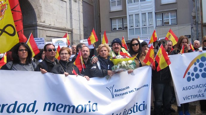 Acto de la AVT en Arrasate