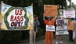 Protestas contra Obama en Hawaii