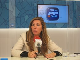 La presidenta del PP catalán, Alicia Sánchez-Camacho.