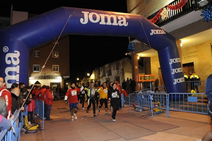 Meta de la San Silvestre Mostoleña