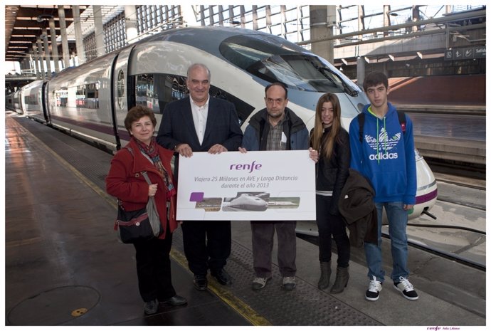 Viajeros 25 millones de Renfe