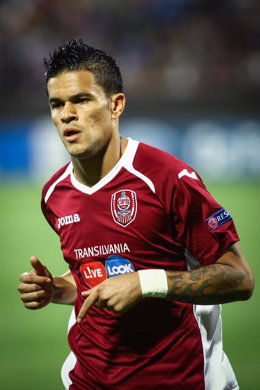 Jugador brasileño Rafael Bastos