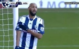 Nicolas Anelka y su polémico gesto