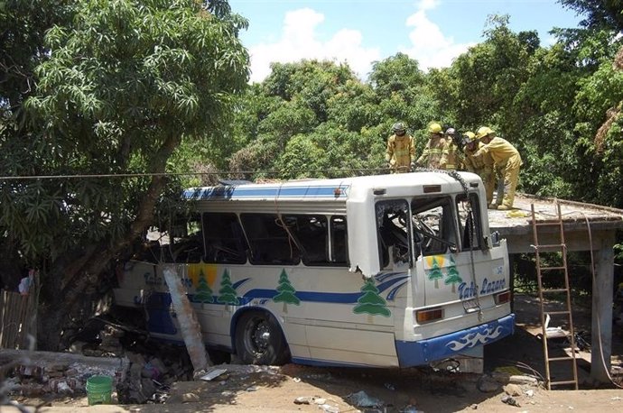 Accidente de autobús en Chile