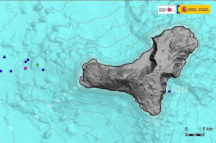 Sismos registrados en los últimos tres días