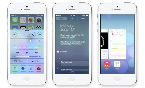 Sistema operativo de Apple iOS 7 iPhone