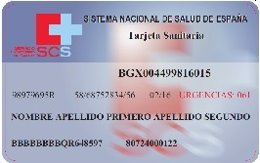 Nuevo modelo de tarjeta sanitaria