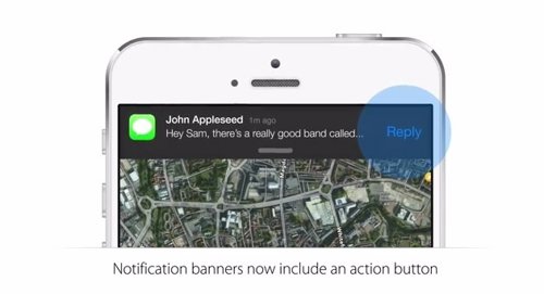 Un diseñador reimagina las notificaciones para iOS 8