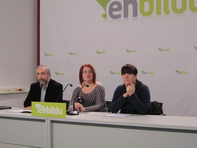 Rueda de prensa de Amaiur.