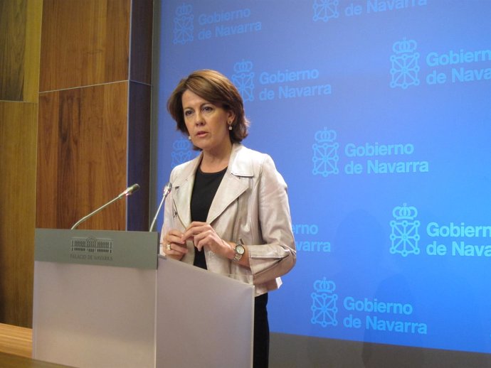 La presidenta del Gobierno de Navarra, Yolanda Barcina