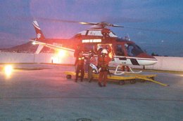 Rescate ciclistas en Nevado de Toluca, México