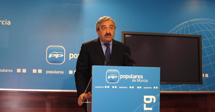 El diputado nacional del PP por Murcia, Andrés Ayala