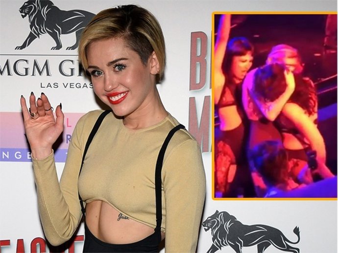 MILEY CYRUS FIESTA MORREO LESBICO