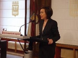 La alcaldesa de Logroño, Cuca Gamarra    