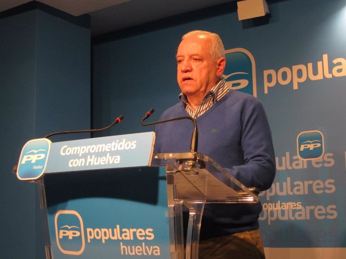 El portavoz del PP en el Consistorio de Alosno, Pedro Ingles. 