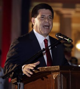 El presidente de Paraguay, Horacio Cartes.