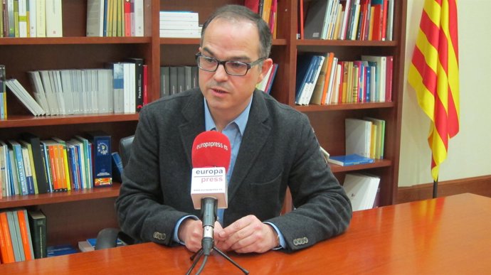 El líder de CiU en el Parlament, Jordi Turull.
