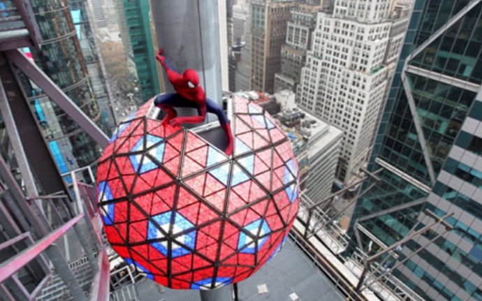 The Amazing Spider-Man en Times Square