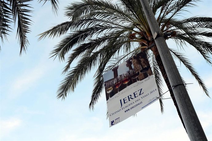 Carteles de Jerez, ciudad europea del vino 2014