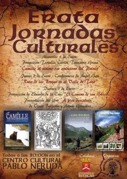 Las Jornadas Culturales de Erata se celebran en Biescas del 1 al 3 de enero.