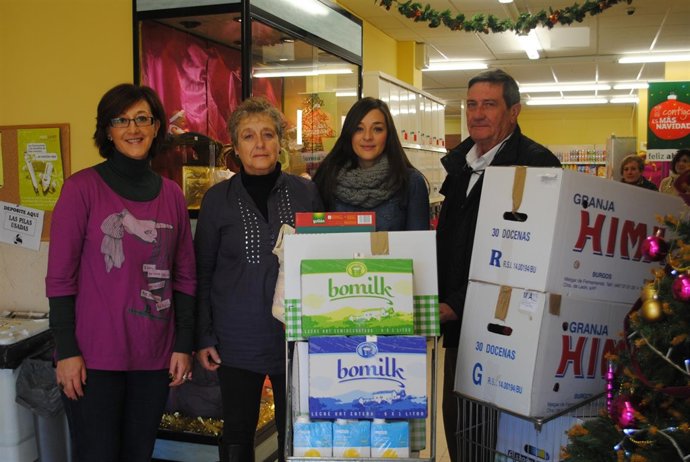 Recogida de alimentos de la Cooperativa San Sebastián de Reinosa