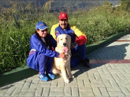 Maduro con Cilia Flores y su perro Yaco