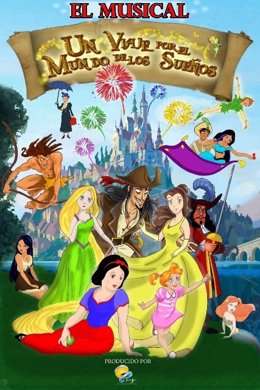 Cartel Del Musical Disney Que Se Estrena En Cáceres
