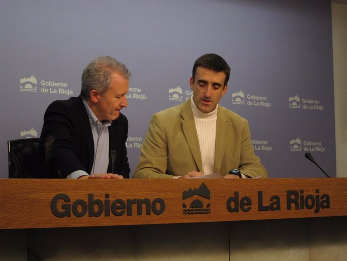 Del Río y Moreno antes de comparecer para explicar subvenciones deporte