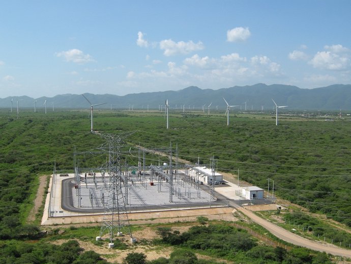 Parque eólico de Iberdrola en México