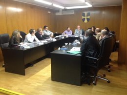 Pleno municipal del Ayuntamiento de Vilablareix (Girona)