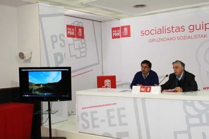 Rueda de prensa del PSE-EE.