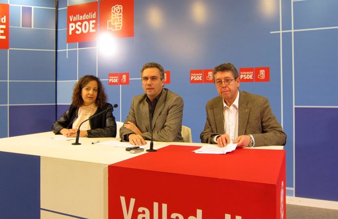 García, Izquierdo y Alonso (de izquierda a derecha)