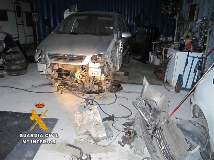 Imagen del desguace.