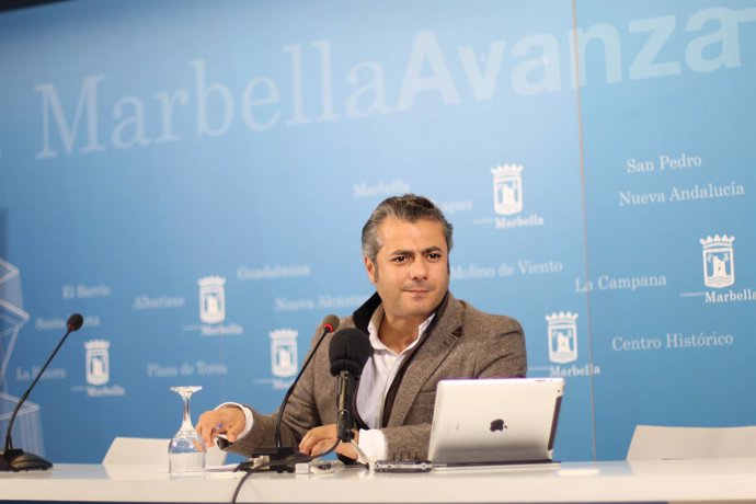 El concejal ded Marbella José Eduardo Díaz