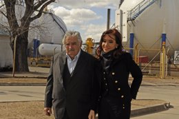 José Mujica y Cristina Fernández de Kirchner