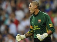 Víctor Valdés recibe el alta médica