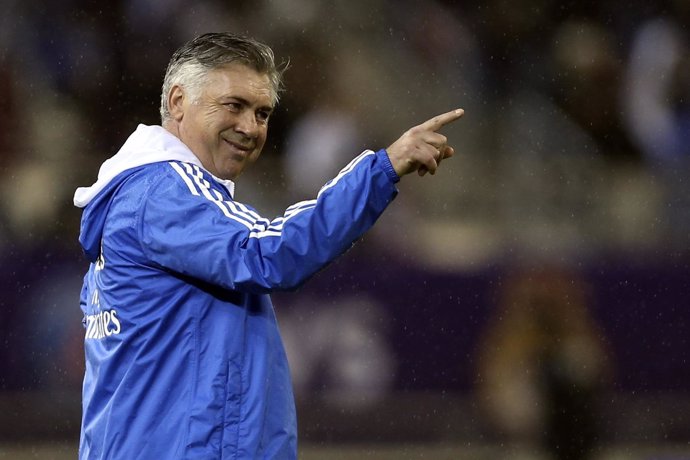 Carlo Ancelotti dirige al equipo merengue