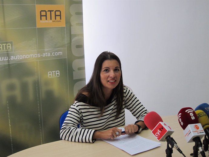 La presidenta de ATA en Castilla y León, Soraya Mayo