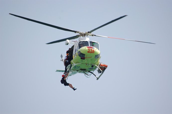 Servicio Aéreo de Rescate y Protección Civil de la Región de Murcia. Helicóptero