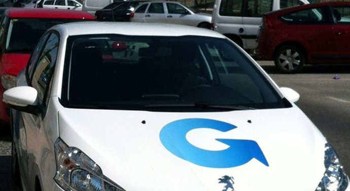 Uno de los vehículos del Ayuntamiento