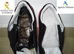 Droga incautada por la Guardia Civil de Melilla