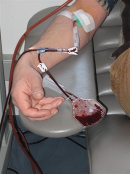 Donación de sangre