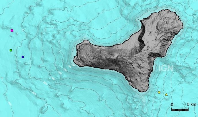 Temblores registrados en los últimos tres días
