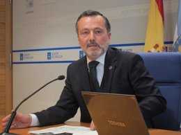 El conselleiro de Medio Ambiente, Agustín Hernández