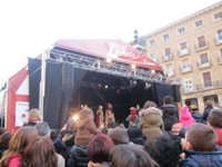 Melchor, Gaspar y Baltasar llegan a la capital aragonesa