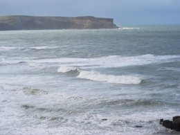 Mar Cantábrico, Olas, Punta Ballota Suances