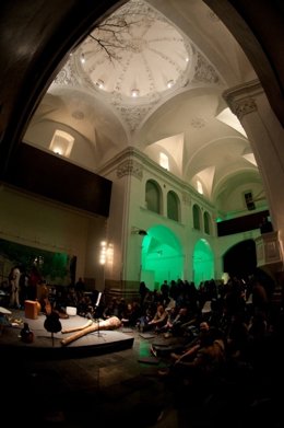 Concierto de Isaac y Naghí en el m.A.P.A. 2013. Foto de Eduardo Lecina.