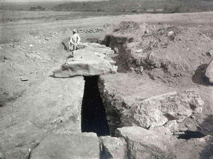 Yacimiento arqueológico en Alcalá de Guadaíra.