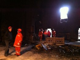 Santuario de A Virxe da Barca tras el incendio (Muxía)