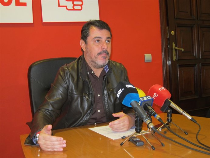 El secretario de Organización del PSOE de Huelva, Jesús Ferrera. 